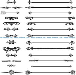 Vintage Decoration Pagesfile cdr and dxf free vector download for laser engraving machines