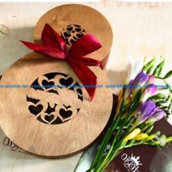 gourd-shaped wooden box file cdr and dxf free vector download for Laser cut