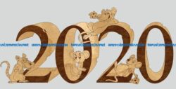 mice in 2020 file cdr and dxf free vector download for Laser cut