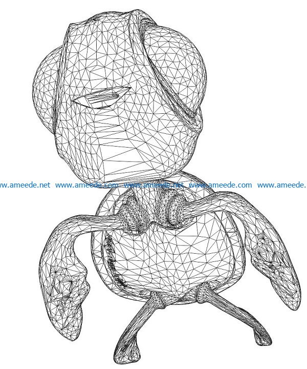 3D illusion led lamp the god turtle free vector download for laser engraving machines