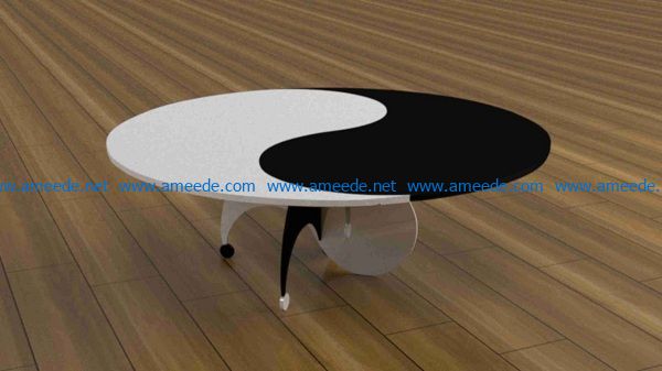 Bagua table file cdr and dxf free vector download for Laser cut