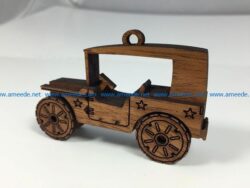 Classic wooden toy cars file cdr and dxf free vector download for Laser cut
