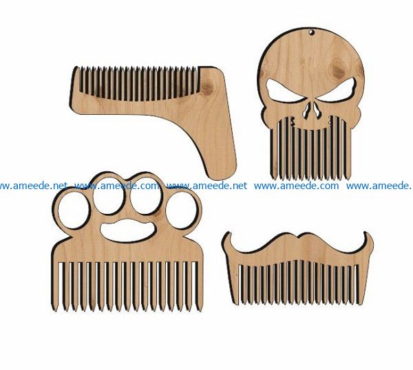 Comb weapons file cdr and dxf free vector download for Laser cut