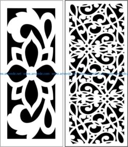 Design pattern panel screen E0007320 file cdr and dxf free vector download for Laser cut CNC