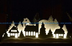 New Year’s panel file cdr and dxf free vector download for Laser cut