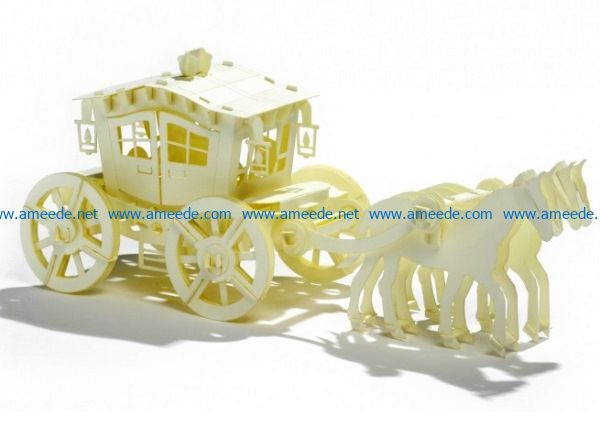 Royal carriage file cdr and dxf free vector download for Laser cut