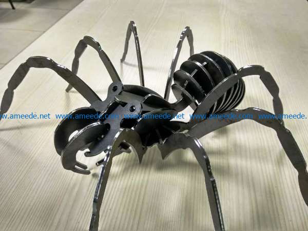 Spider file cdr and dxf free vector download for Laser cut Plasma