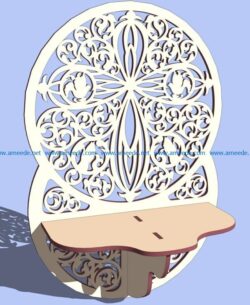Wall shelves file cdr and dxf free vector download for Laser cut