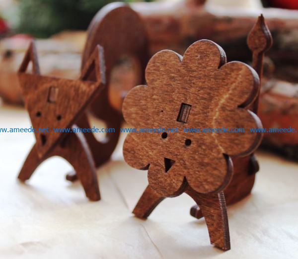 Wooden animal file cdr and dxf free vector download for Laser cut