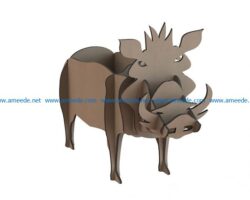 Wooden boar file cdr and dxf free vector download for Laser cut