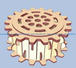 Wooden gear box file cdr and dxf free vector download for Laser cut