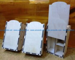 basil box file cdr and dxf free vector download for Laser cut CNC