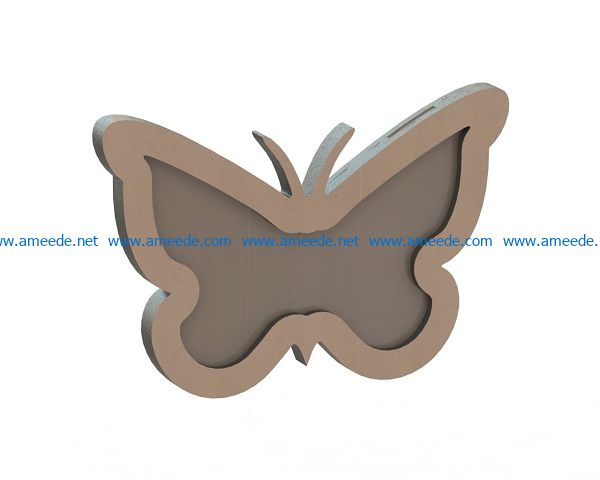 butterfly file cdr and dxf free vector download for Laser cut