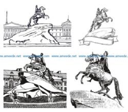 fellow rider file cdr and dxf free vector download for print or laser engraving machines