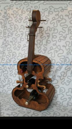 guitar wine tray file cdr and dxf free vector download for Laser cut