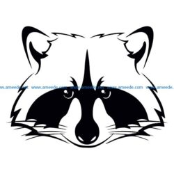 little fox file cdr and dxf free vector download for print or laser engraving machines
