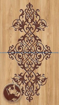 ornament file cdr and dxf free vector download for Laser cut