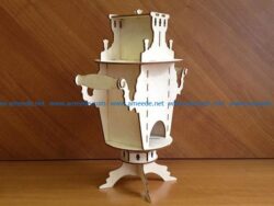 pillar tent file cdr and dxf free vector download for Laser cut