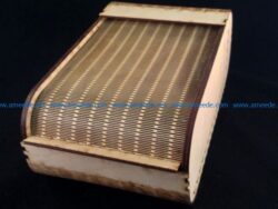 roll box file cdr and dxf free vector download for Laser cut