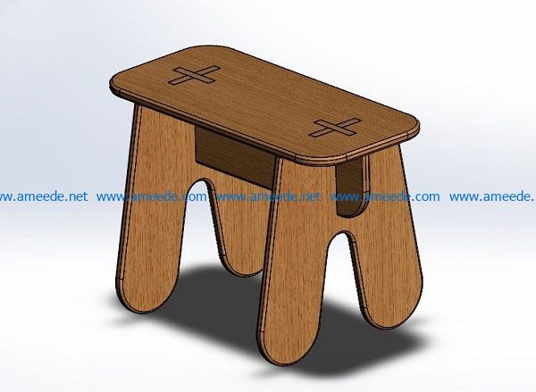 small chair file cdr and dxf free vector download for Laser cut