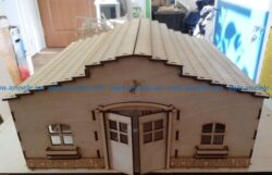 stables file cdr and dxf free vector download for Laser cut