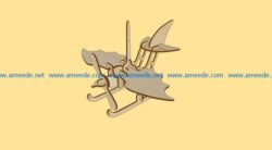 wood plane file cdr and dxf free vector download for print or laser engraving machines