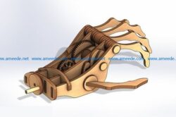 wooden hands file cdr and dxf free vector download for Laser cut