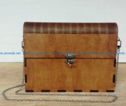 wooden wallet file cdr and dxf free vector download for Laser cut CNC