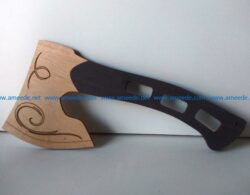 Axe file cdr and dxf free vector download for Laser cut
