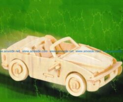 B740 car file cdr and dxf free vector download for Laser cut