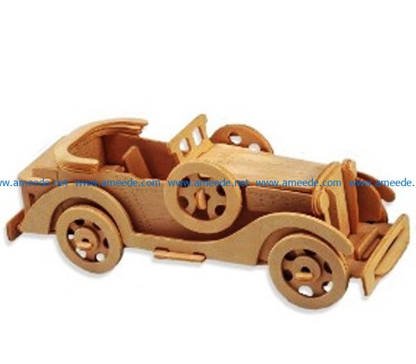 Carro Packard Twelve file cdr and dxf free vector download for Laser cut