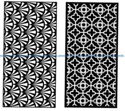 Design pattern panel screen  AN00070826 file cdr and dxf free vector download for Laser cut CNC