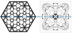 Design pattern panel screen AN00070839 file cdr and dxf free vector download for Laser cut CNC