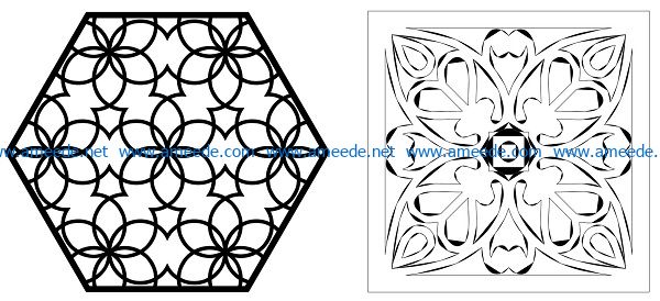 Design pattern panel screen AN00070839 file cdr and dxf free vector download for Laser cut CNC