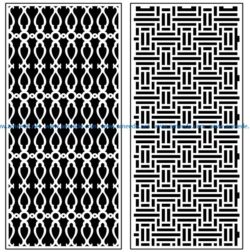 Design pattern panel screen AN00070908 file cdr and dxf free vector download for Laser cut CNC