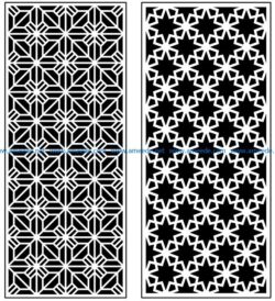 Design pattern panel screen AN00070910 file cdr and dxf free vector download for Laser cut CNC