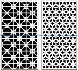 Design pattern panel screen AN00070912 file cdr and dxf free vector download for Laser cut CNC
