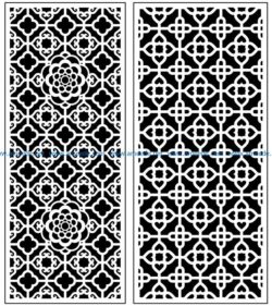 Design pattern panel screen AN00070926 file cdr and dxf free vector download for Laser cut CNC
