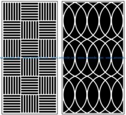 Design pattern panel screen AN00070934 file cdr and dxf free vector download for Laser cut CNC