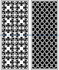 Design pattern panel screen AN00070936 file cdr and dxf free vector download for Laser cut CNC