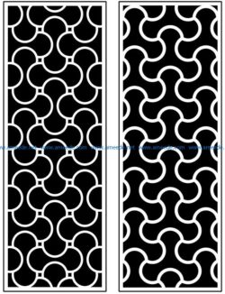 Design pattern panel screen AN00070944 file cdr and dxf free vector download for Laser cut CNC