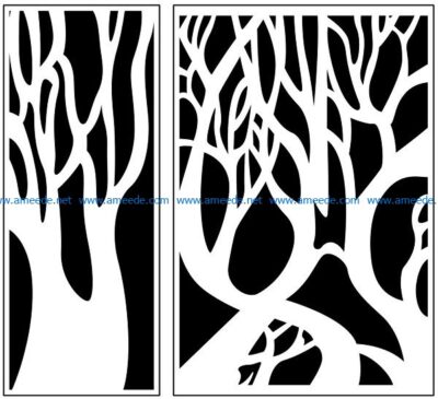 Design pattern panel screen AN00070976 file cdr and dxf free vector download for Laser cut CNC