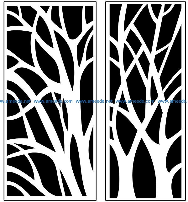 Design pattern panel screen AN00070979 file cdr and dxf free vector download for Laser cut CNC