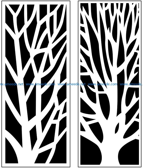 Design pattern panel screen AN00070991 file cdr and dxf free vector download for Laser cut CNC