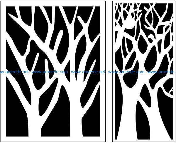 Design pattern panel screen AN00070992 file cdr and dxf free vector download for Laser cut CNC