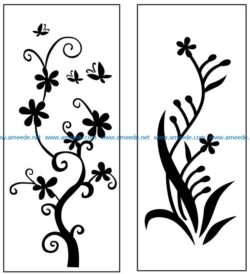 Design pattern panel screen AN00071028 file cdr and dxf free vector download for Laser cut CNC