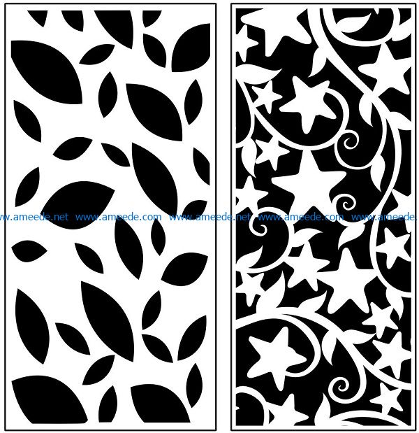 Design pattern panel screen AN00071031 file cdr and dxf free vector download for Laser cut CNC
