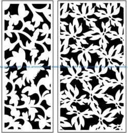 Design pattern panel screen AN00071032 file cdr and dxf free vector download for Laser cut CNC