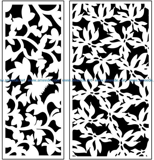 Design pattern panel screen AN00071032 file cdr and dxf free vector download for Laser cut CNC