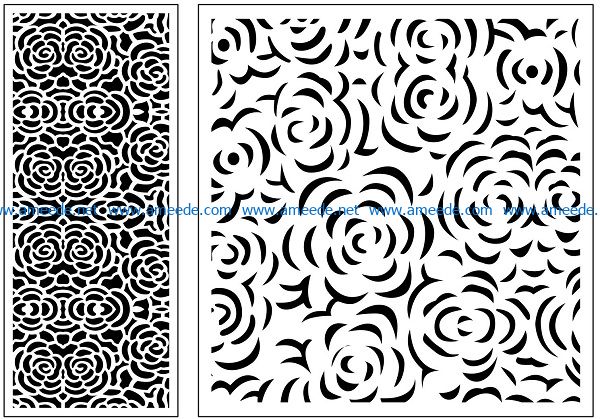 Design pattern panel screen AN00071040 file cdr and dxf free vector download for Laser cut CNC